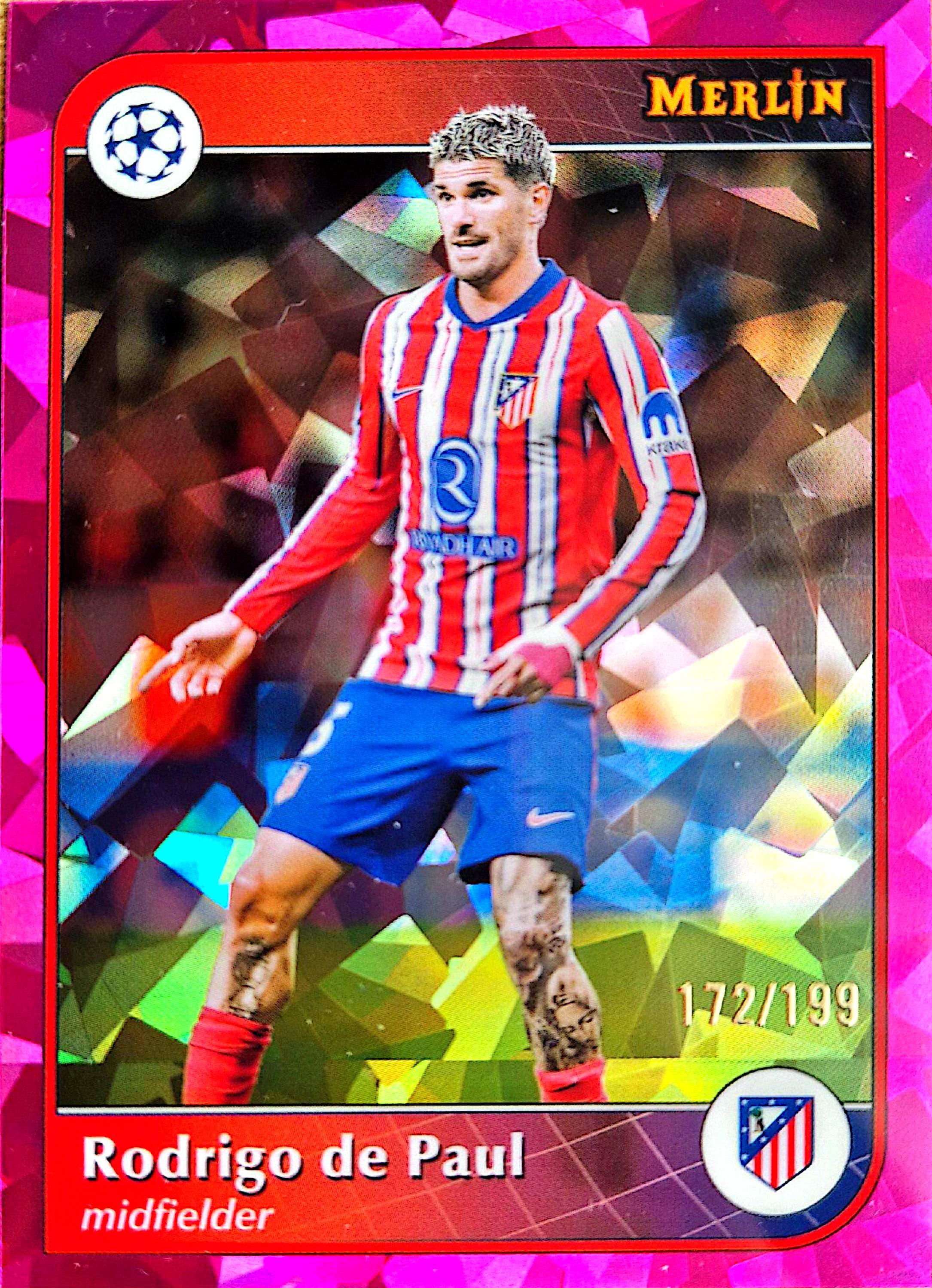Rodrigo de Paul topps merlin