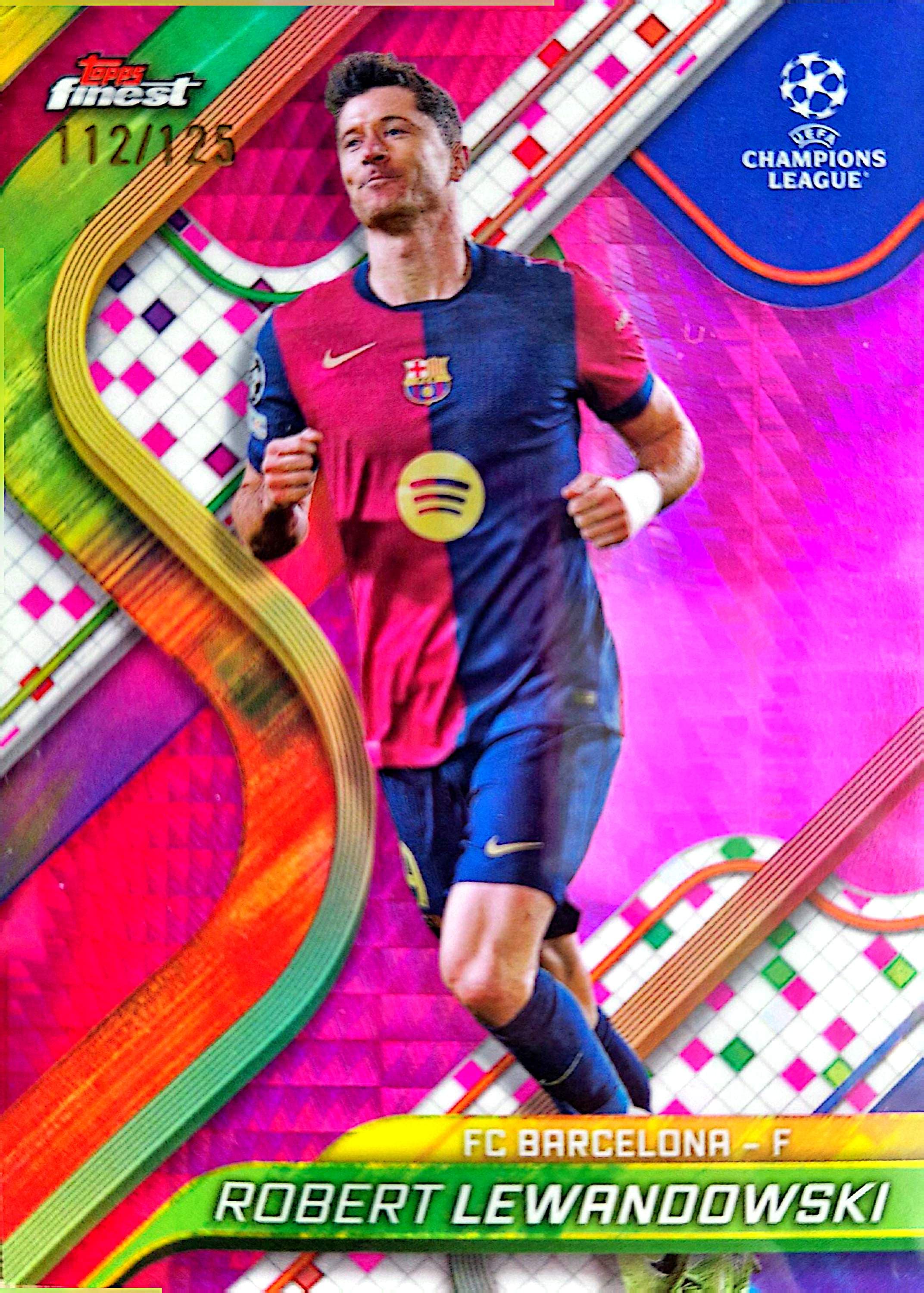 Robert Lewandowski topps finest