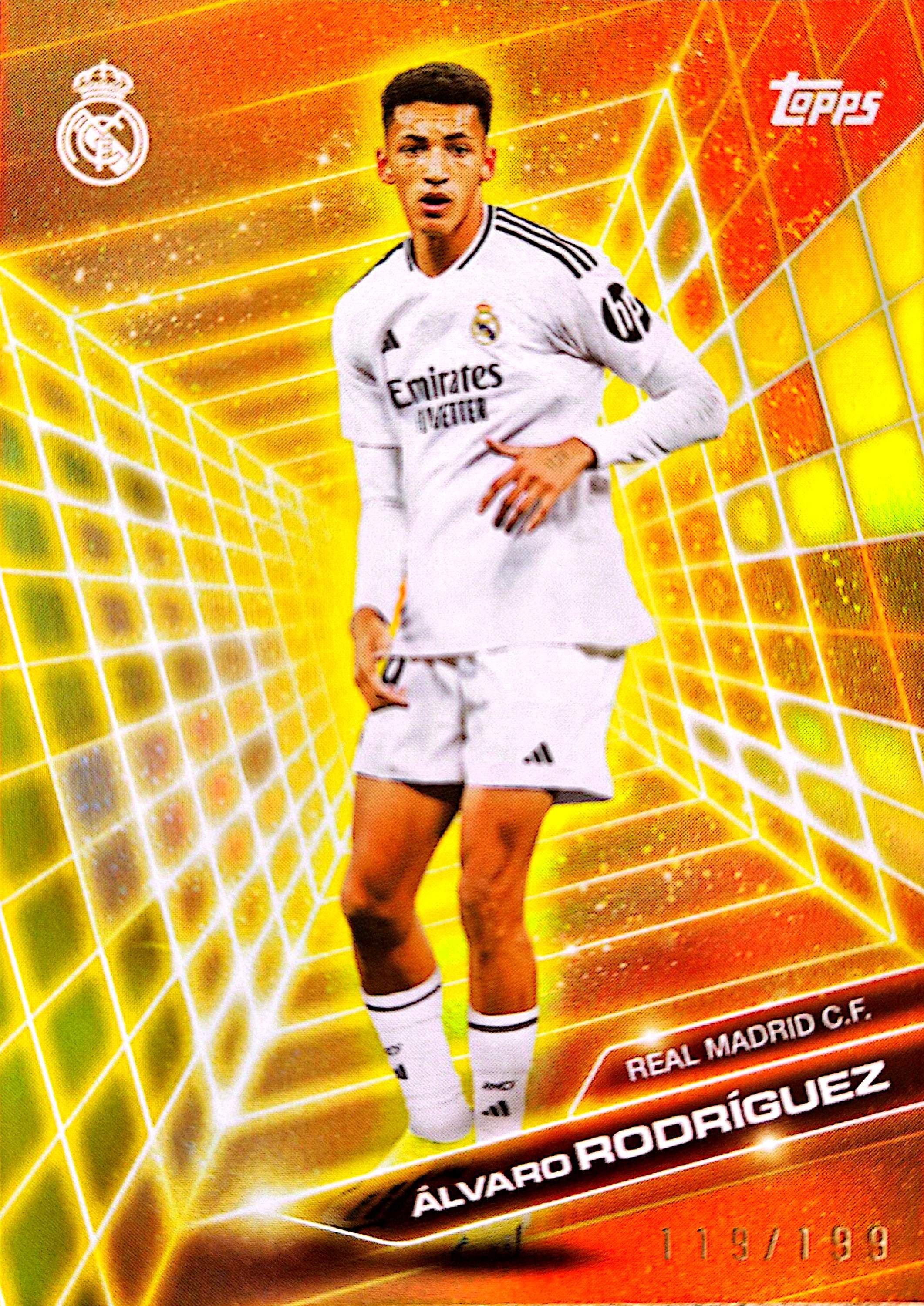 Álvaro Rodríguez topps